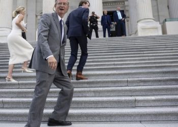 GOP Congressman Taunting Protester Before Altercation