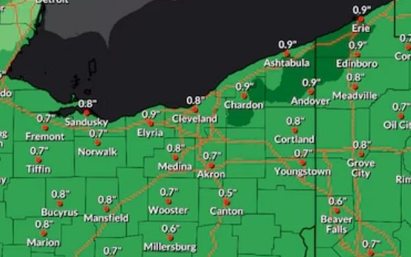 Much-needed rain heading to NE Ohio: Expected timing