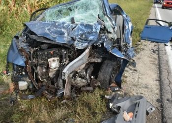 One Dead, One Hospitalized After Fiery Head-On Crash in Union County