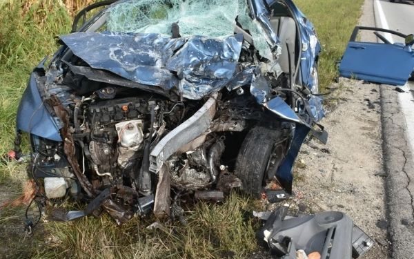 One Dead, One Hospitalized After Fiery Head-On Crash in Union County